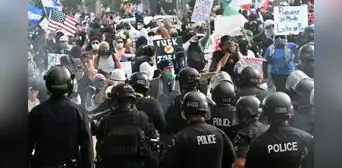 En California, piden salida inmediata de tropas federales en protestas contra Donald Trump e ICE
