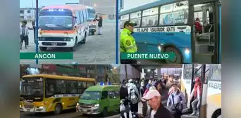Así amaneció Lima y Callao por paro de transportistas este 18 de junio: policías en las calles y largas colas en los paraderos Así amaneció Lima y Callao por paro de transportistas este 18 de junio: policías en las calles y largas colas en los paraderos