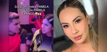 Zully entrevista a Paul Michael y confunde a Pamela López con Pamela Franco: "¿No es la que canta cumbia?"