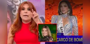 Magaly Medina expone a Jessica Newton y lanza ‘provocador’ mensaje a su Miss Perú: “Horrible”