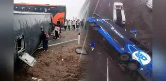 Grave accidente en la Variante de Pasamayo: revelan lista de pasajeros heridos y confirman un fallecido