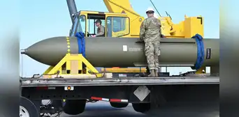 Estados Unidos es el único país que cuenta con una bomba "rompebúnkeres" capaz de destruir las centrales nucleares subterráneas de Irán Estados Unidos es el único país que cuenta con una bomba "rompebúnkeres" capaz de destruir las centrales nucleares subterráneas de Irán