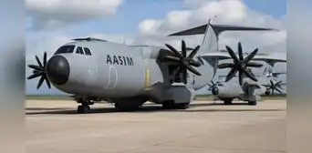 Esta potencia mundial apuesta por la compra de aviones A400M para impulsar su poderío militar en Europa e igualar al de EE.UU.: soporta más de 40 toneladas Esta potencia mundial apuesta por la compra de aviones A400M para impulsar su poderío militar en Europa e igualar al de EE.UU.: soporta más de 40 toneladas