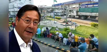 Bolivia en crisis por combustible: incautan más de mil litros en operativos policiales por desabastecimiento Bolivia en crisis por combustible: incautan más de mil litros en operativos policiales por desabastecimiento