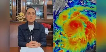 Sheinbaum confirma que huracán Erick categoría 3 impactará en las costas de Guerrero y Oaxaca durante la madrugada del jueves: "Manténganse juntos en familia" Sheinbaum confirma que huracán Erick categoría 3 impactará en las costas de Guerrero y Oaxaca durante la madrugada del jueves: "Manténganse juntos en familia"
