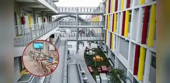 Pizarras interactivas, mobiliario móvil y mesas pentagonales: así son las aulas de las Escuelas Bicentenario del Perú, inspiradas en Finlandia Pizarras interactivas, mobiliario móvil y mesas pentagonales: así son las aulas de las Escuelas Bicentenario del Perú, inspiradas en Finlandia