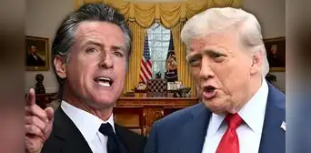 Gavin Newsom arremete contra Trump y dice que el presidente no toma las decisiones: ''Stephen Miller gobierna EEUU''