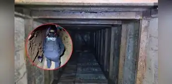 Autoridades descubren narcotunel bajo la frontera de México y EEUU que conectaba Tijuana con San Diego Autoridades descubren narcotunel bajo la frontera de México y EEUU que conectaba Tijuana con San Diego