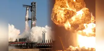 Un cohete Starship de SpaceX explotó durante prueba de rutina y Elon Musk le resta importancia: “Solo fue un rasguño” Un cohete Starship de SpaceX explotó durante prueba de rutina y Elon Musk le resta importancia: “Solo fue un rasguño”
