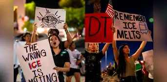 Redadas en California: manifestantes organizaron nueva protesta contra ICE y las políticas migratorias de Trump Redadas en California: manifestantes organizaron nueva protesta contra ICE y las políticas migratorias de Trump