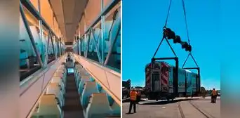 Así lucen por dentro los trenes Caltrain donados a la MML que circularán por el Ferrocarril Central, pese a tener más de 40 años Así lucen por dentro los trenes Caltrain donados a la MML que circularán por el Ferrocarril Central, pese a tener más de 40 años
