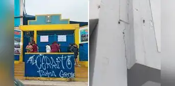 Estos cuatro colegios fueron clausurados en Independencia por riesgo de colapso ante posible sismo