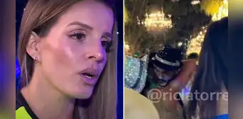 Alejandra Baigorria confiesa tener evidencias contundentes sobre el abrazo entre Vania Bludau y Mario Irivarren en su boda: "La que sabe soy yo" Alejandra Baigorria confiesa tener evidencias contundentes sobre el abrazo entre Vania Bludau y Mario Irivarren en su boda: "La que sabe soy yo"