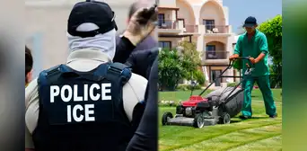 Operativos migratorios en EEUU: 2 jardineros fueron arrestados por ICE mientras cortaban el césped de una casa en California