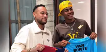 Lamine Yamal pasa vacaciones con Neymar en Brasil y el encuentro desata furor en redes sociales Lamine Yamal pasa vacaciones con Neymar en Brasil y el encuentro desata furor en redes sociales
