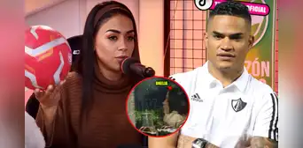 Onelia Molina rompe su silencio sobre su ampay con futbolista Anderson Santamaría: "Me van a ver con él" Onelia Molina rompe su silencio sobre su ampay con futbolista Anderson Santamaría: "Me van a ver con él"