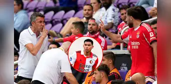 Excompañero de Marcos López protagoniza escándalo en el Mundial de Clubes: se agarró a insultos con su DT en pleno partido Excompañero de Marcos López protagoniza escándalo en el Mundial de Clubes: se agarró a insultos con su DT en pleno partido