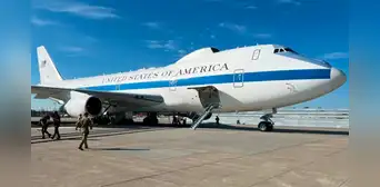 Boeing E-4B: el 'Avión del Juicio Final' de EEUU que usaría Donald Trump en caso de una emergencia mundial Boeing E-4B: el 'Avión del Juicio Final' de EEUU que usaría Donald Trump en caso de una emergencia mundial