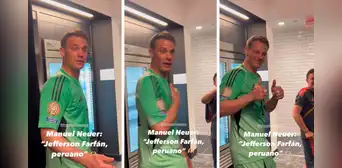 Manuel Neuer y su cariñosa reacción cuando le preguntaron por Jefferson Farfán en pleno Mundial de Clubes: "Peruano" Manuel Neuer y su cariñosa reacción cuando le preguntaron por Jefferson Farfán en pleno Mundial de Clubes: "Peruano"