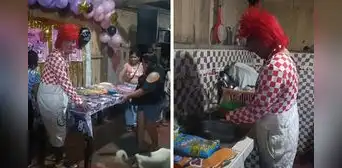 Payasito peruano llega temprano a cumpleaños y lo ponen a limpiar: "Incluye limpieza y animación" Payasito peruano llega temprano a cumpleaños y lo ponen a limpiar: "Incluye limpieza y animación"