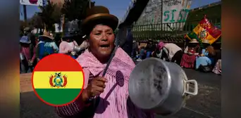 La crisis económica en Bolivia obliga a alrededor de 200 productores a organizar una feria en la frontera con Perú: "Nuestras autoridades no hacen nada"