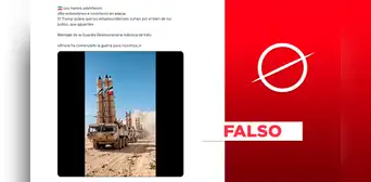 Este video no muestra traslado de misiles iraníes tras ataque de Estados Unidos a centrales nucleares Este video no muestra traslado de misiles iraníes tras ataque de Estados Unidos a centrales nucleares