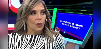 Lucy Bacigalupo protagoniza alarmante momento en 'El valor de la verdad' tras sufrir ataque de pánico: "Es suficiente" Lucy Bacigalupo protagoniza alarmante momento en 'El valor de la verdad' tras sufrir ataque de pánico: "Es suficiente"