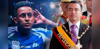 Presidente de Emelec revela los 'lujos' que tiene Christian Cueva: "Se hospeda al lado de la casa del presidente de Ecuador" Presidente de Emelec revela los 'lujos' que tiene Christian Cueva: "Se hospeda al lado de la casa del presidente de Ecuador"