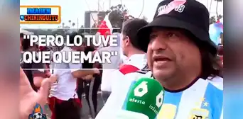 La historia del hincha argentino que quemó su carro para viajar con su hijo al Mundial de Clubes: "Me dieron 10 mil dólares" La historia del hincha argentino que quemó su carro para viajar con su hijo al Mundial de Clubes: "Me dieron 10 mil dólares"