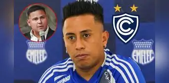Christian Cueva reveló que no tuvo oferta de Cienciano hasta que comunicó su salida a Emelec y que administrador no le habló: "Me dolió"
