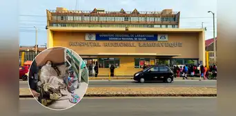 Pacientes duermen sobre cartones en pasadizos del hospital Regional de Lambayeque por falta de camas