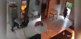 Pareja intentó arreglar manguera de gas suelta, pero explotó y causó incendio en su casa: se salvaron por puertas y ventanas abiertas Pareja intentó arreglar manguera de gas suelta, pero explotó y causó incendio en su casa: se salvaron por puertas y ventanas abiertas