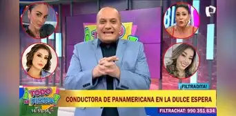 Kurt Villavicencio sorprende al revelar que una conductora de Panamericana está embarazada: “Tiene cuatro meses” Kurt Villavicencio sorprende al revelar que una conductora de Panamericana está embarazada: “Tiene cuatro meses”