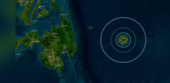 Terremoto de magnitud 6.3 sacude el este de las Islas Filipinas, según el United States Geological Survey Terremoto de magnitud 6.3 sacude el este de las Islas Filipinas, según el United States Geological Survey