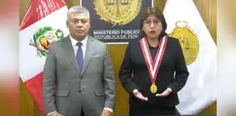 Delia Espinoza defiende su cargo como fiscal de la Nación: "No es desacato, es la ley" Delia Espinoza defiende su cargo como fiscal de la Nación: "No es desacato, es la ley"