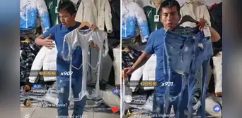 Peruano vende pantalón y polo con huecos a S/300 y se vuelve viral en TikTok: "Menos tela, más fácil de lavar" Peruano vende pantalón y polo con huecos a S/300 y se vuelve viral en TikTok: "Menos tela, más fácil de lavar"