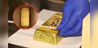 Hallan lingote de oro valorizado en más de US$600.000 con destino a India: provendría de minería ilegal Hallan lingote de oro valorizado en más de US$600.000 con destino a India: provendría de minería ilegal