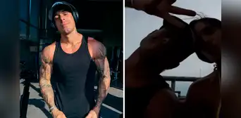 Filtran video inédito de Hugo García besando a modelo venezolana Isabella Ladera en Estados Unidos