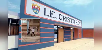 Escolares se agarran a golpes en parque tras salir de clases en Chiclayo Escolares se agarran a golpes en parque tras salir de clases en Chiclayo