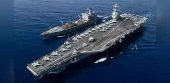 USS Gerald R. Ford de EEUU, portaaviones más grande del mundo, inicia despliegue hacia el Mediterráneo tras tensiones con Irán USS Gerald R. Ford de EEUU, portaaviones más grande del mundo, inicia despliegue hacia el Mediterráneo tras tensiones con Irán