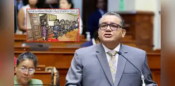 En las sombras: Carlincatura expone el manejo de Juan José Santiváñez en decisiones del Gobierno En las sombras: Carlincatura expone el manejo de Juan José Santiváñez en decisiones del Gobierno