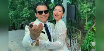 Christian Nodal y Ángela Aguilar estarían por anunciar boda religiosa: revelan la posible fecha de su matrimonio