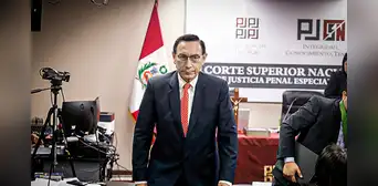 Poder Judicial reprograma audiencia de prisión preventiva contra Martín Vizcarra