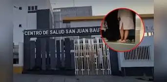 Embarazada en pleno parto queda encerrada en ascensor malogrado de centro de salud de Ayacucho Embarazada en pleno parto queda encerrada en ascensor malogrado de centro de salud de Ayacucho
