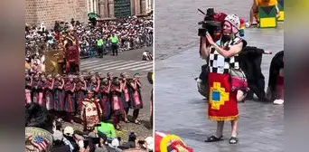 Camarógrafo se luce con traje inca en el Inti Raymi y usuarios reaccionan: "Para no malograr la paleta de colores" Camarógrafo se luce con traje inca en el Inti Raymi y usuarios reaccionan: "Para no malograr la paleta de colores"