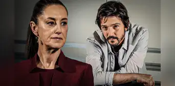 Sheinbaum felicita a Diego Luna por defender a mexicanos en Estados Unidos “Son millones quienes han dado su vida por EEUU”