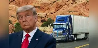 Entra en vigor orden de Donald Trump que dejaría a camioneros sin trabajo por no hablar inglés en EEUU