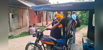 Iquitos: vecinos capturan y aplican "justicia popular" a presunto ladrón de vehículos