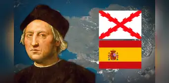 Esta fue la primera bandera izada por Cristóbal Colón en América: sirvió de inspiración para la dictadura de Franco