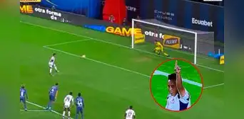Christian Cueva marcó su primer gol en Emelec: 'Aladino' se lució con soberbia ejecución de penal para el 1-0 ante Universidad Católica